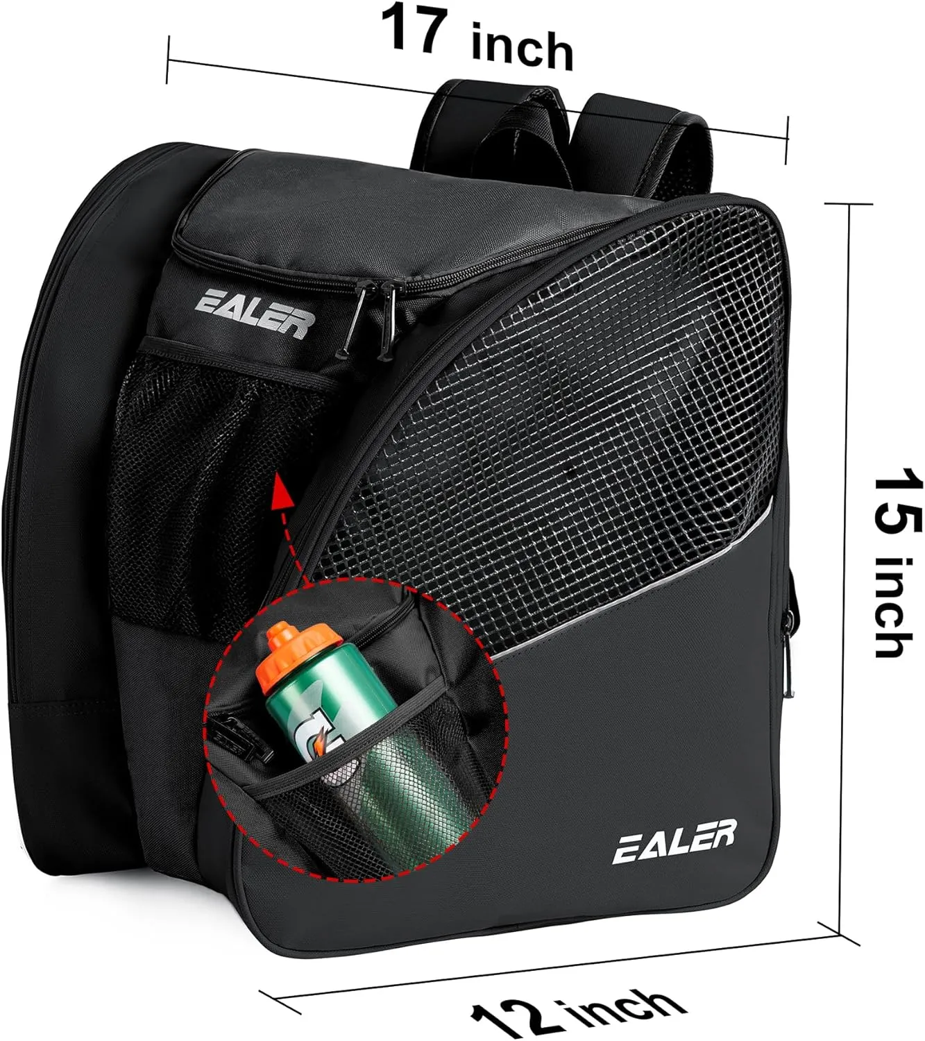 EALER SBH202 Ice Skate Bag Ice Skating Backpack