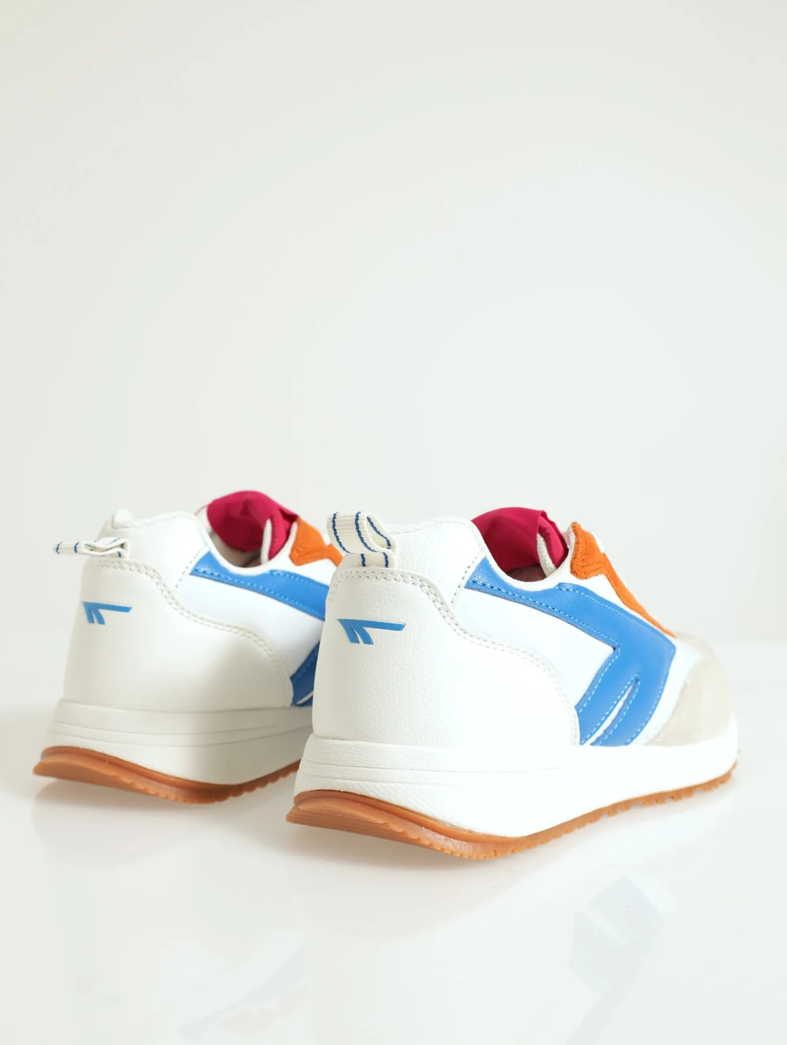 Edge Lifestyle Multi Panel Sneaker - White