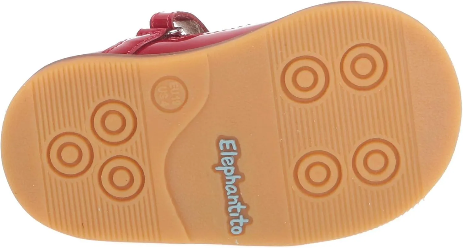 Elephantito Girl's European First Walker Shoe