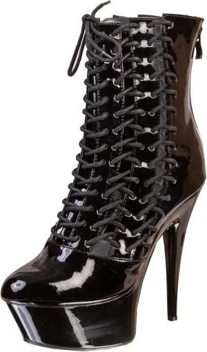 Ellie Shoes Women's 609-MILLA-BLK-8 Ankle Boot, Black, 8
