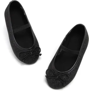 Felix & Flora Toddler Flower Girl Mary Jane Shoes - Little Girls Dress Flats Princess Wedding Party