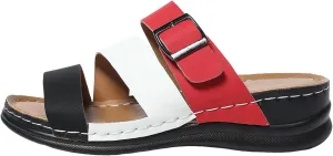 Flip Flops For Ladies Summer Wedges Shoes Women Slippers Bohemian Sandals Fashion Shoes Womens for Back Support