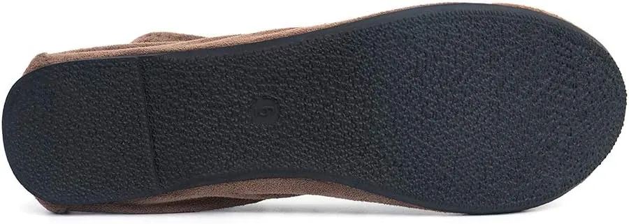 FUNKYMONKEY Women's Ballet Flats Soft Round Toe Comfortable Shoes