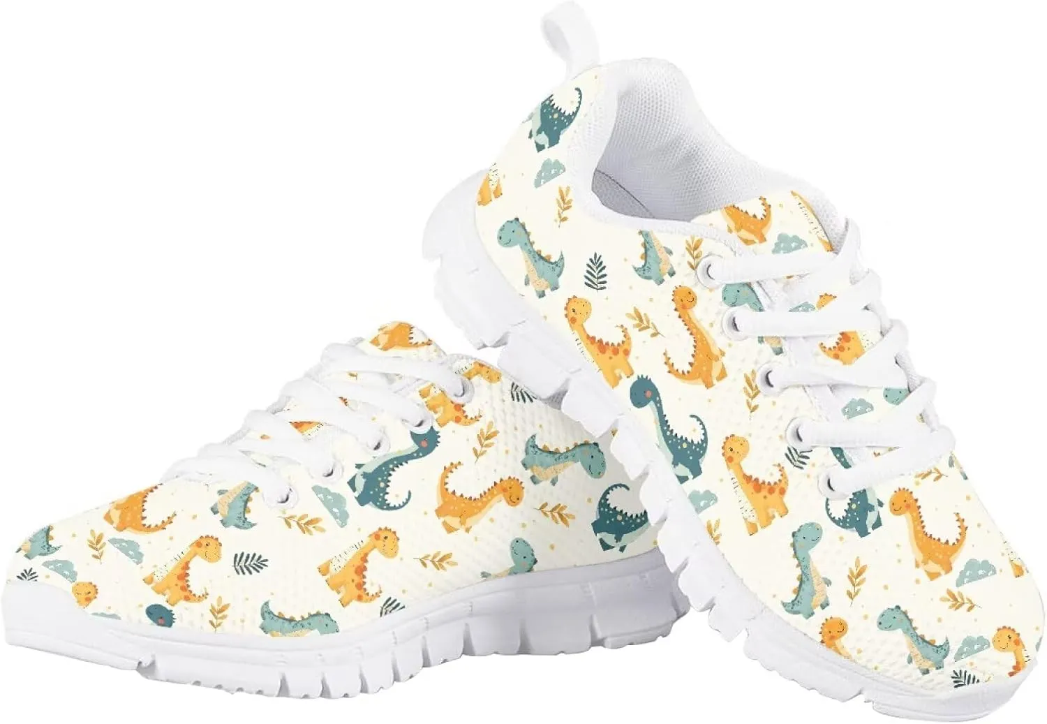 GOSTONG Girls Running Sneakers for School Breathable Mesh Outdoor Sports Sneaker Non Slip Walking Shoes Little Kids 11-13 Big Kid 1-5 White Sole