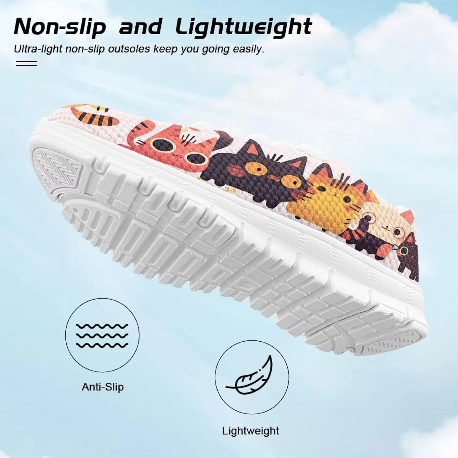 GOSTONG Girls Running Sneakers for School Breathable Mesh Outdoor Sports Sneaker Non Slip Walking Shoes Little Kids 11-13 Big Kid 1-5 White Sole