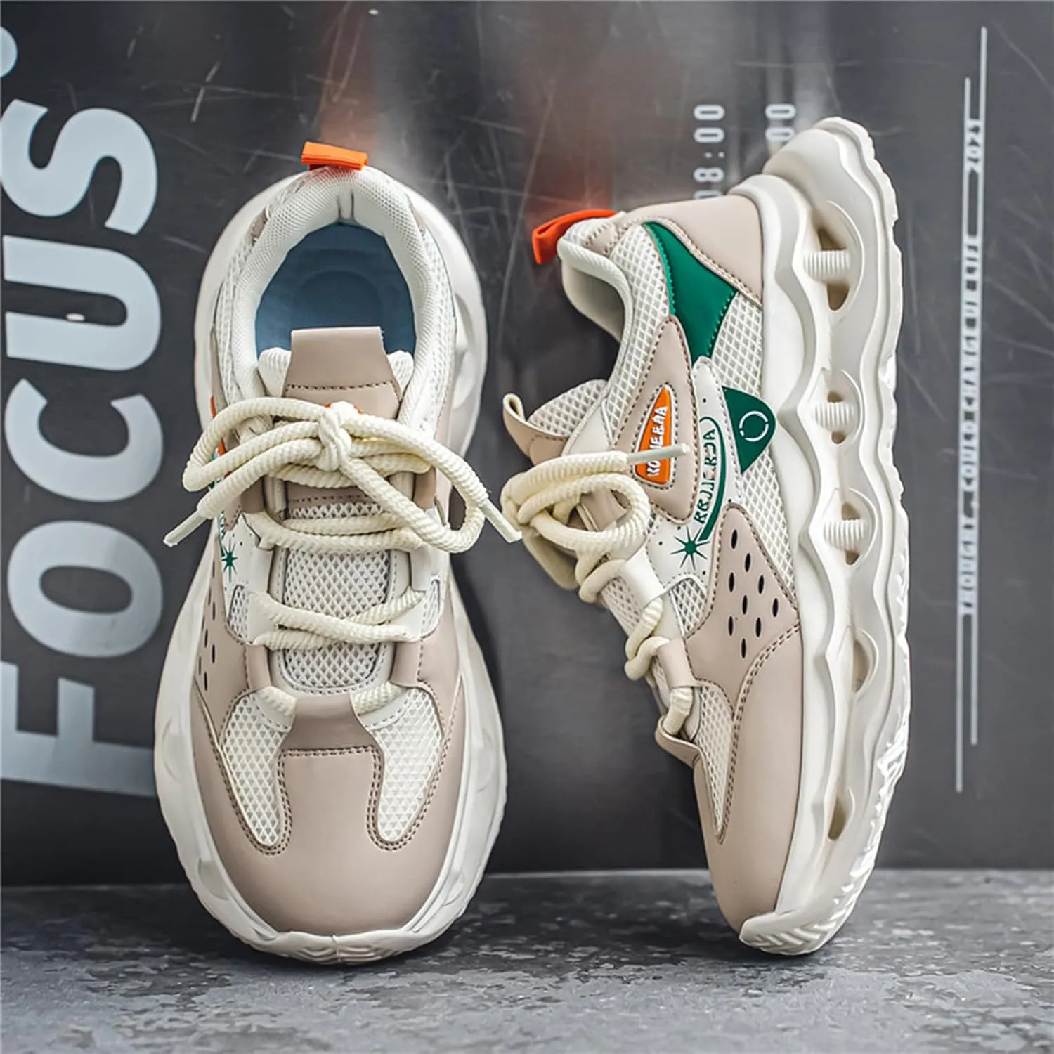 GSIGUL Men's Running Shoes Tennis Walking Shoes Athletic Gym Casual Shoes Fashion Sneakers for Men