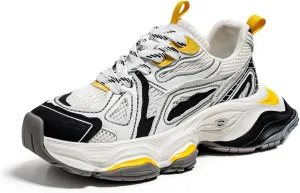 GSIGUL Men's Running Shoes Tennis Walking Shoes Athletic Gym Casual Shoes Fashion Sneakers for Men
