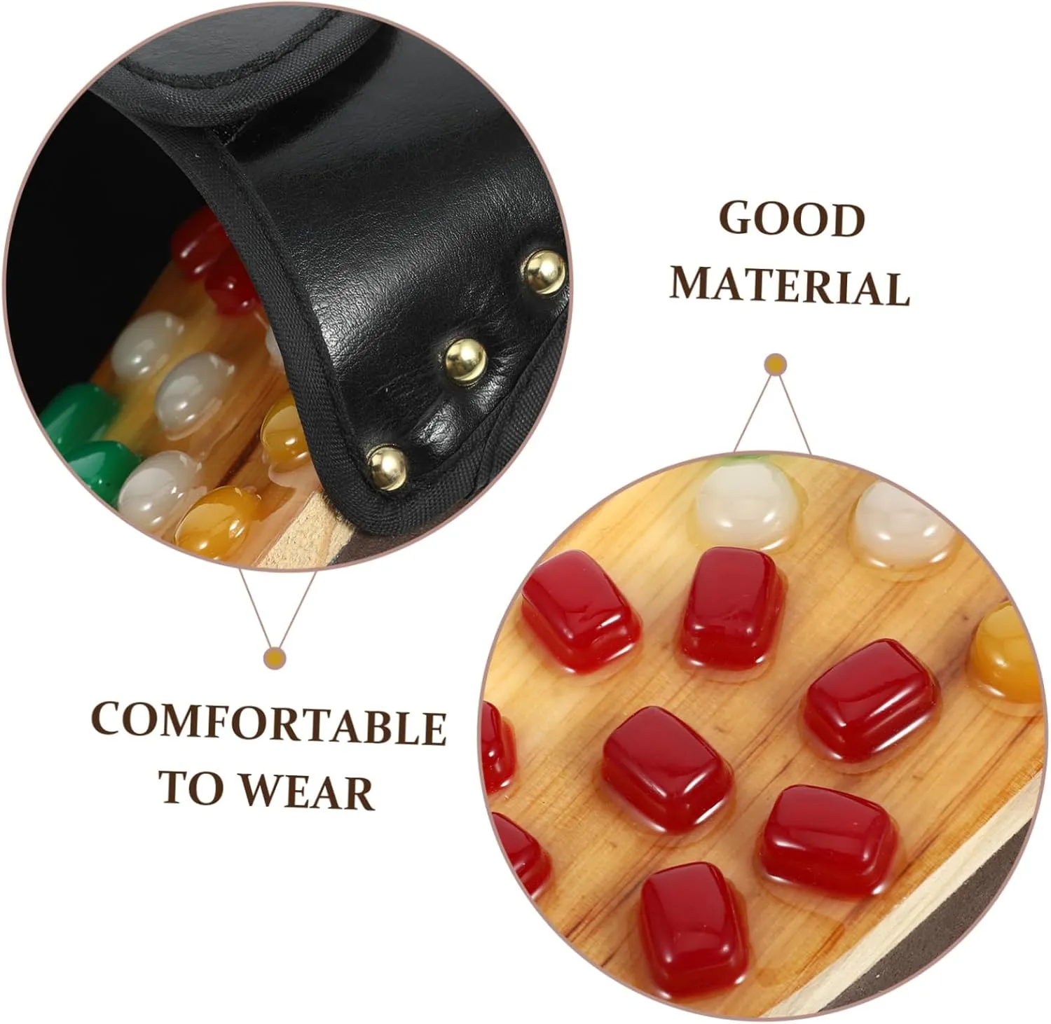 Health Massage Shoes Foot Massage Slippers for Women Cobblestone Sandals Size 43-44