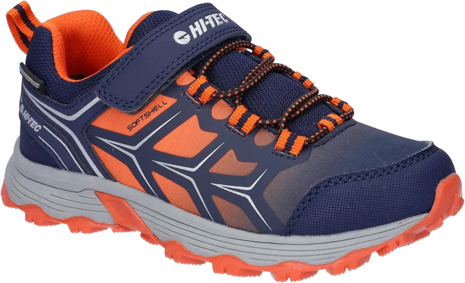 HI-TEC Scooby Low Boots Naval Academy/Red Orange/Sleet UK 6
