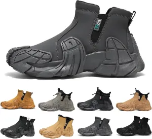 High Top Mens Hiking Shoes Casual Shoes Sneakers Sneakers Non-Slip Outdoor Soles Hiking Shoes Snow Boots