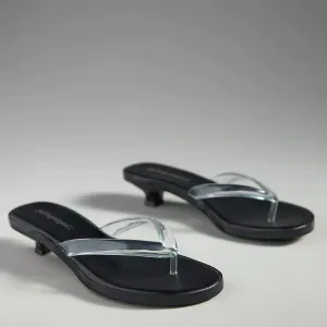 JEFFREY CAMPBELL LOLLIPOP CLEAR BLACK