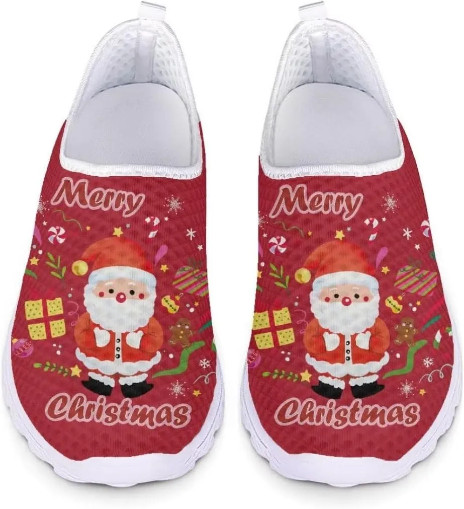 Jeiento Halloween Shoes for Women Men Halloween Party Walking Running Sneaker Shoes Slip-On Breathable Mesh Workout Fashion Shoes