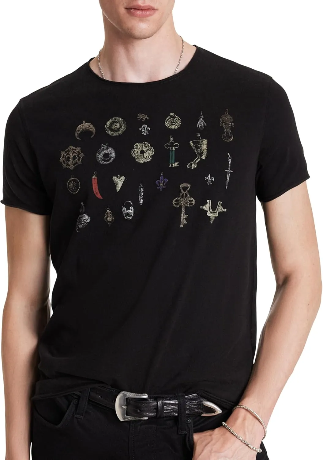 John Varvatos Men's Pendants Tee