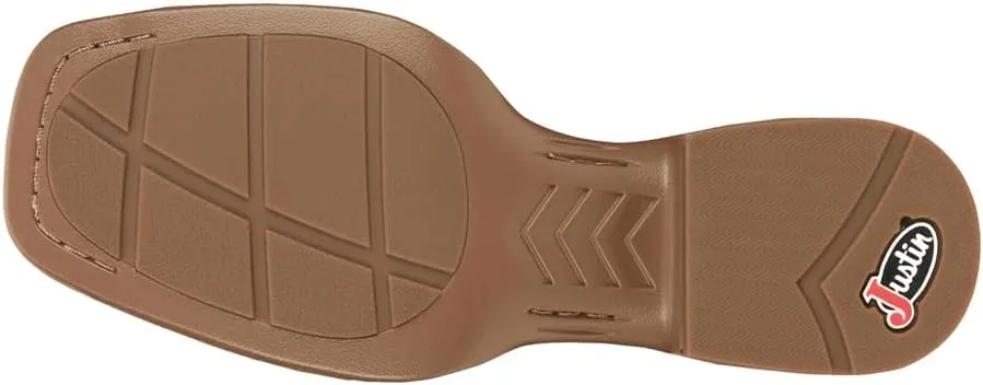 Justin Pickett 11" Western Men's Boots - Durable Leather Cowboy Footwear, Classic Style for Rodeo & Ranch, Comfortable Fit