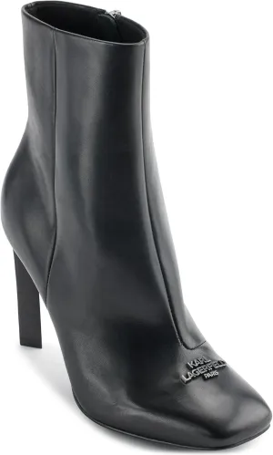 KARL LAGERFELD womens Vica Heeled Bootie