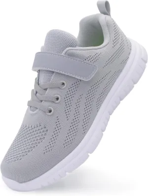 Kids Shoes Boys Girls Breathable Lightweight Sneakers Athletic Tennis Shoes for Little Kid/Big Kid