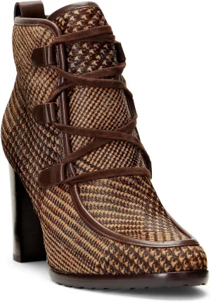 Lauren Ralph Lauren Mabel Brown Multi/Chestnut Brown 6.5 B (M)