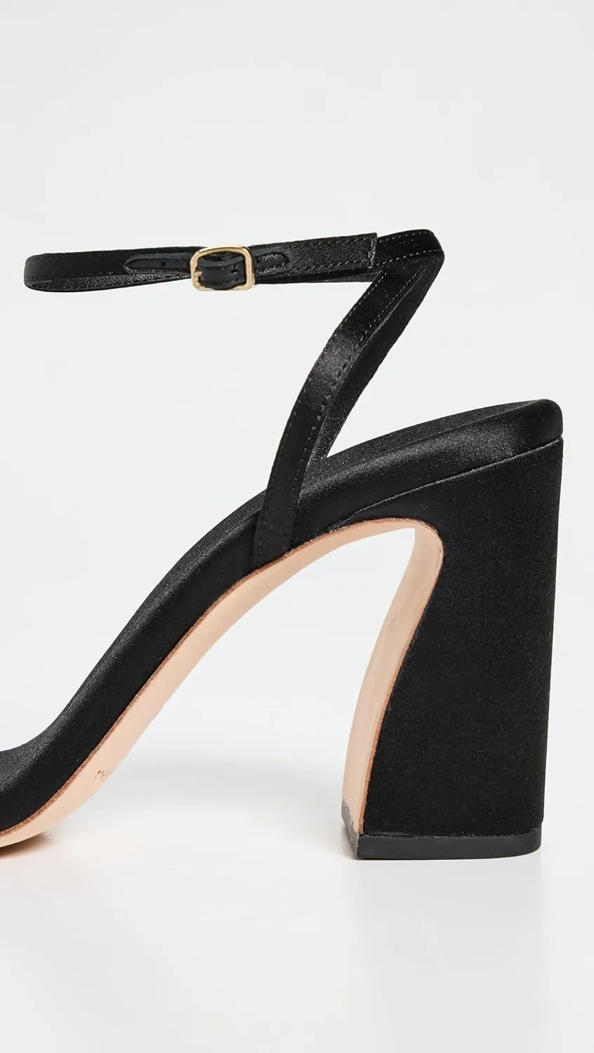 Loeffler Randall Women's Malia Curved Heel Simple Sandals