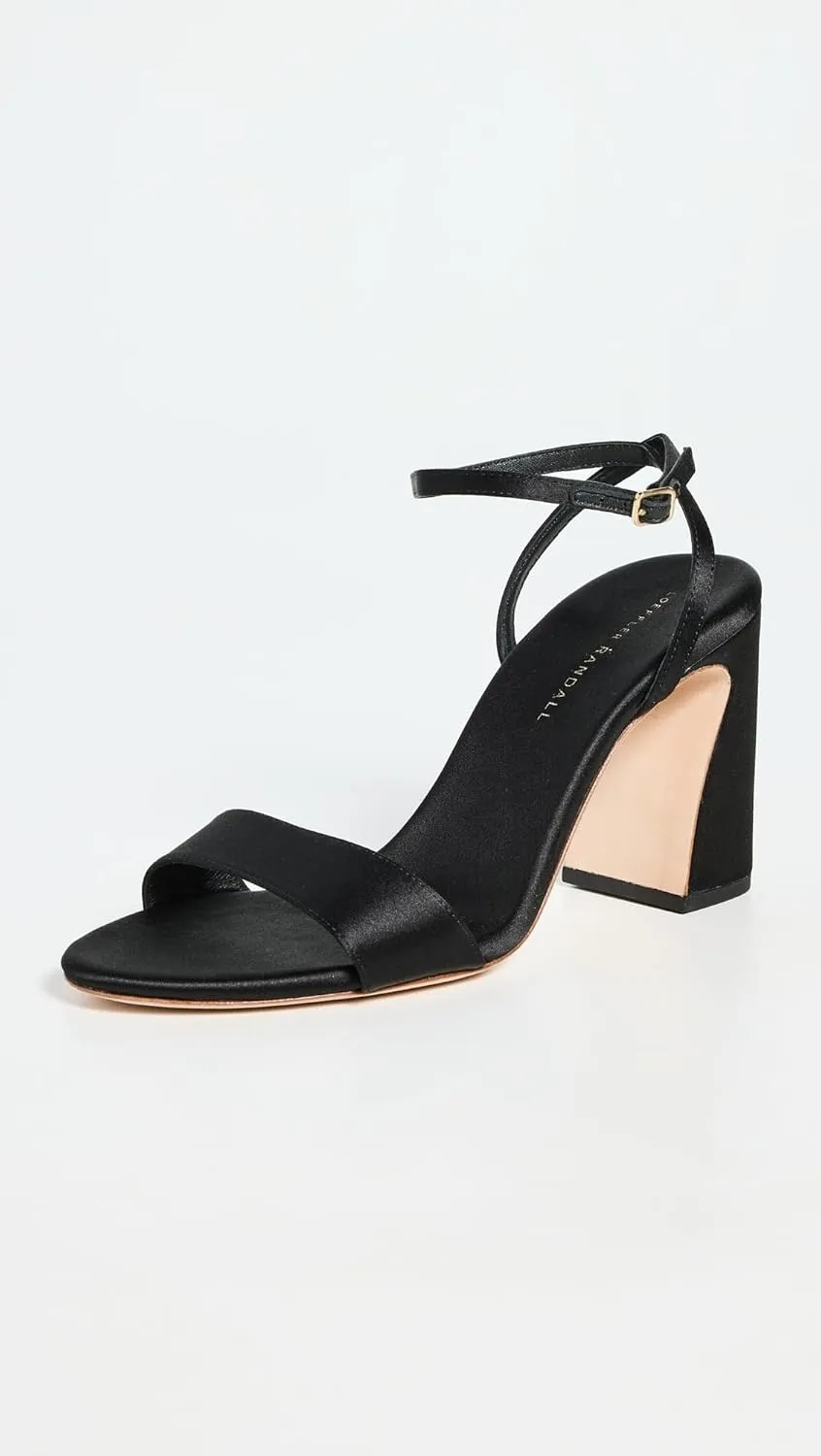 Loeffler Randall Women's Malia Curved Heel Simple Sandals