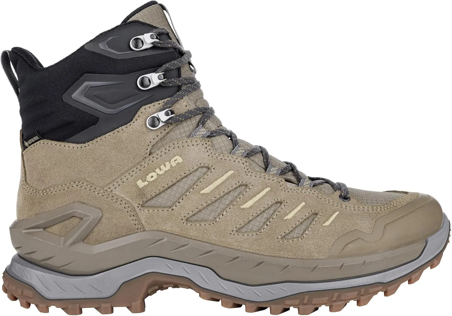 LOWA INNOVO GTX Mid Boots Medium, Dune Grey, 8.5
