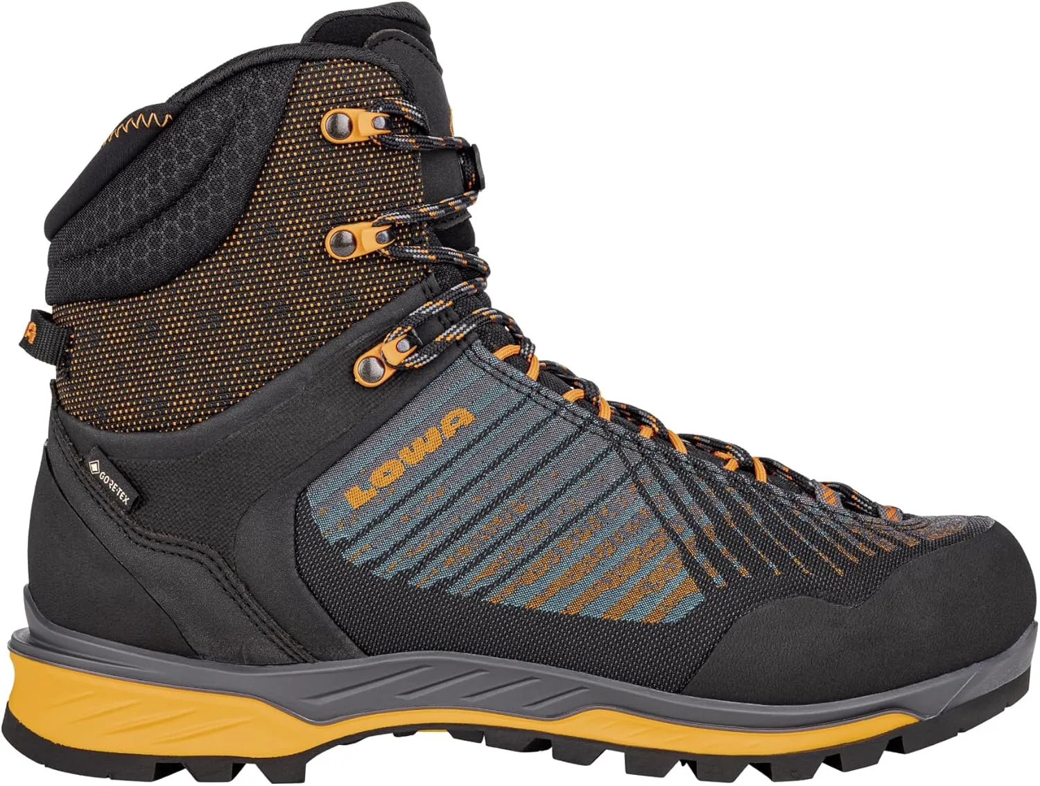LOWA MANGART GTX MID Medium Boots, Anthracite Flame, 10 US