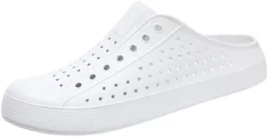 Male Women's Clog Garden Shoes Mesh Slippers Sandals Lightweight Sliding Outdoor Walking Slippers Men and Women Summer Summer Beach Shoes