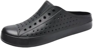 Male Women's Clog Garden Shoes Mesh Slippers Sandals Lightweight Sliding Outdoor Walking Slippers Men and Women Summer Summer Beach Shoes
