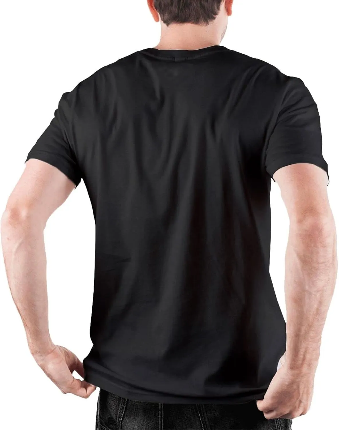 Man's Short Sleeve T-Shirts Fashion T Shirts Cotton Crew Neck T-Shirt Tops T-Shirts