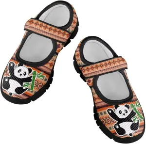 Mary Jane Shoes for Girls Casual School Flats Shoes Toddler Anti-Skid Magic Sticker Sneaker