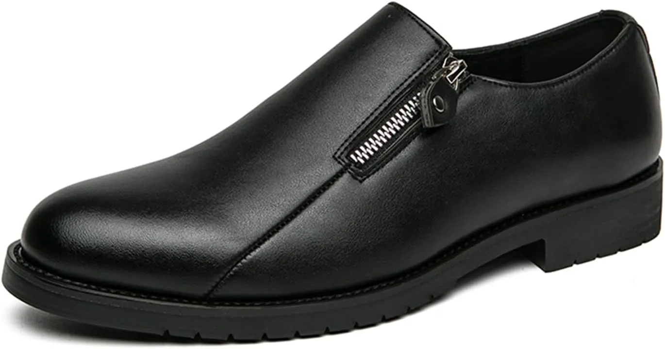 Men Two Tone Colors Penny Loafer Slip On Pull on Dress Shoes Casual Boat Shoes