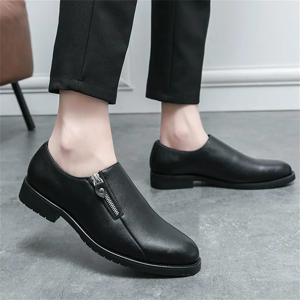 Men Two Tone Colors Penny Loafer Slip On Pull on Dress Shoes Casual Boat Shoes