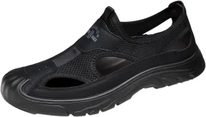 Men'S Casual Closed-Toe Hollow Out Beach Sandals,Breathable Mesh Slip-On Hiking Wading Sandals,For Outdoor Athletic Summer Lightweight Walking Shoes