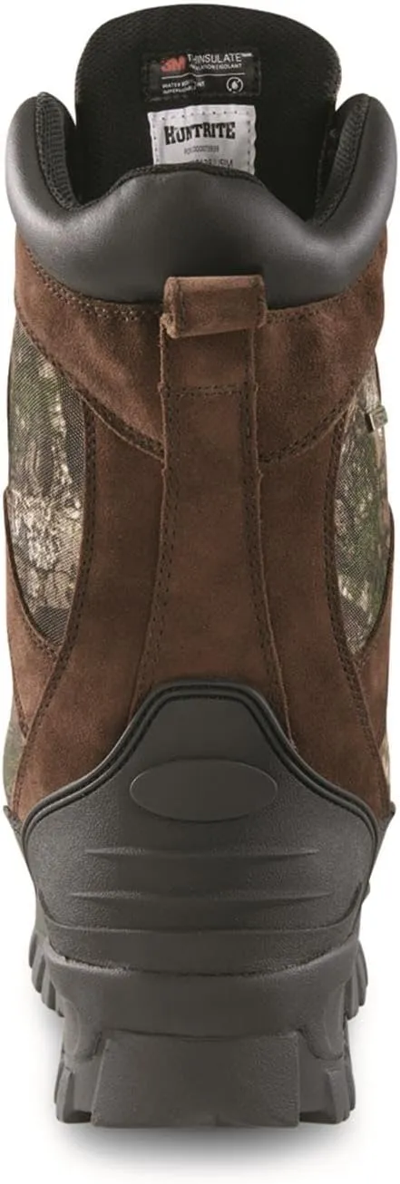 Men's Insulated Waterproof Hunting Boots Non-Slip Shoes, 1600-gram, RT Edge Camo