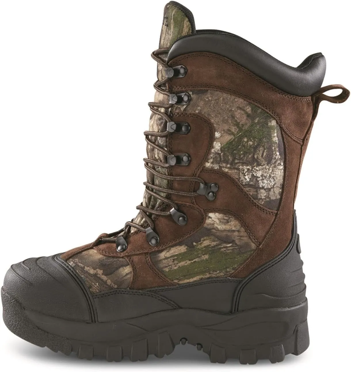 Men's Insulated Waterproof Hunting Boots Non-Slip Shoes, 1600-gram, RT Edge Camo
