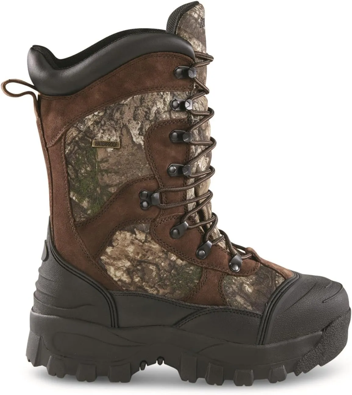 Men's Insulated Waterproof Hunting Boots Non-Slip Shoes, 1600-gram, RT Edge Camo