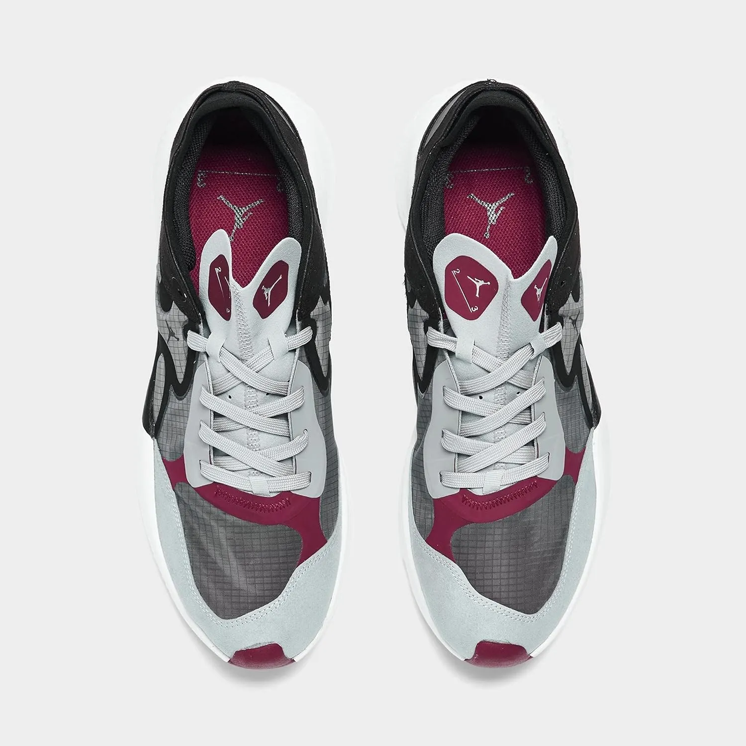 Men's Jordan Delta 3 Low White/Chile Red-Black (DN2647 160)
