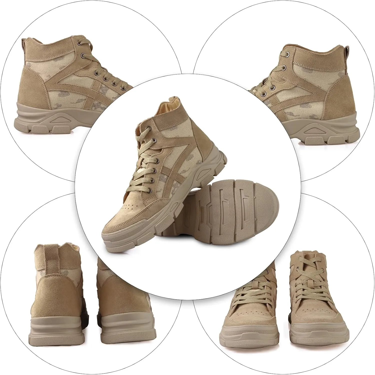 Military Boots for Men Tactical Boots Combat Boots Comfortable Work Boots Desert Boots Patrol Boots Security Boots Hiking Boots Police Boots Camping Boots