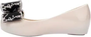 mini melissa Ultragirl Classic Bow Ballet Flats for Kids
