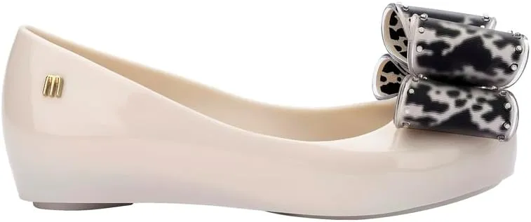 mini melissa Ultragirl Classic Bow Ballet Flats for Kids