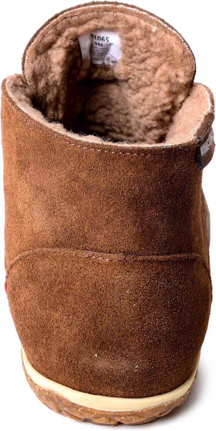Minnetonka Men’s Torrey Suede Chukka Boots - Handcrafted with Berber Lining, Removable Contoured Footbed, MinnTREAD Rubber Sole with Rice Husk, and Suede Upper - Indoor and Outdoor Use