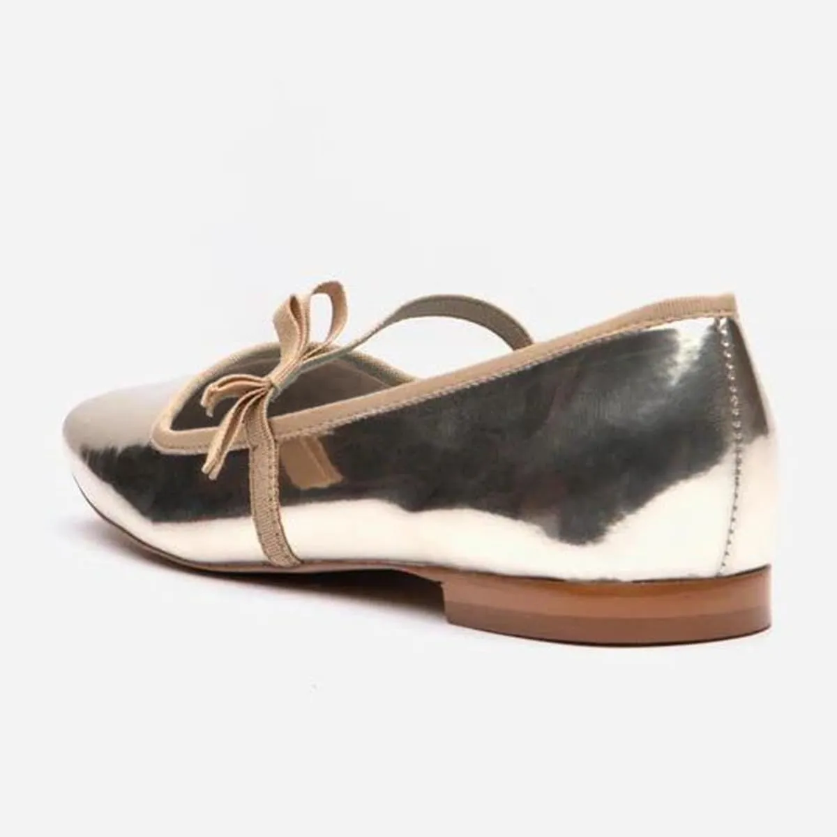 miss left Women Lovely Single Elastic Strap Flat Mary Janes Square Toe Comfortable Office Party Dress Shoes Size 4-16 US
