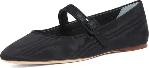 miss left Women's Comfort Buckle Strap Mary Janes Classic Closed Round Toe Ballet Flats Slip On Cozy Casual Dance Shoes Size 4-16 US