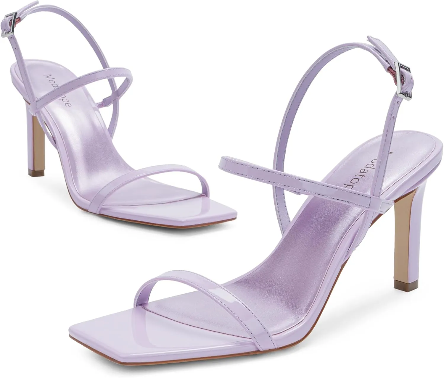 Modatope Womens Sandals Open Toe Strappy Sandals Ankle Strap High Heel Sandals for Women