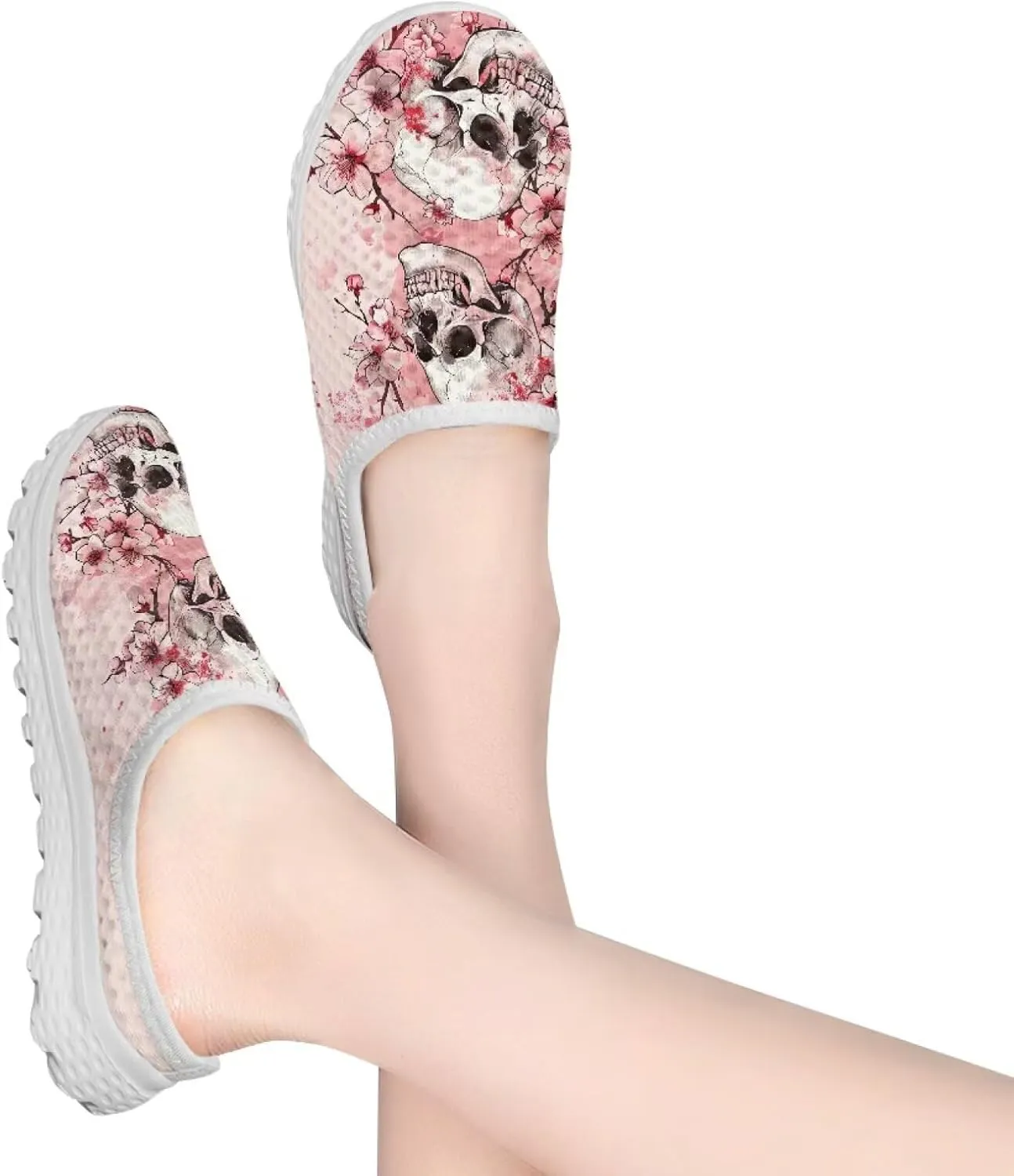 Mule Shoes for Women Wide Toe Box Garden Clogs Ladies Causal Walking Flat Loafers US 6-13.5