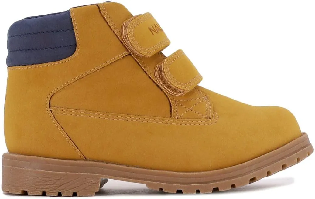 Nautica Kids Dress Chukka Boots - Boys Booties with Adjustable Strap (Toddler/Little Kids)