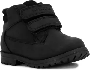 Nautica Kids Dress Chukka Boots - Boys Booties with Adjustable Strap (Toddler/Little Kids)