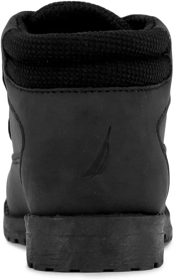 Nautica Kids Dress Chukka Boots - Boys Booties with Adjustable Strap (Toddler/Little Kids)
