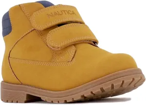 Nautica Kids Dress Chukka Boots - Boys Booties with Adjustable Strap (Toddler/Little Kids)