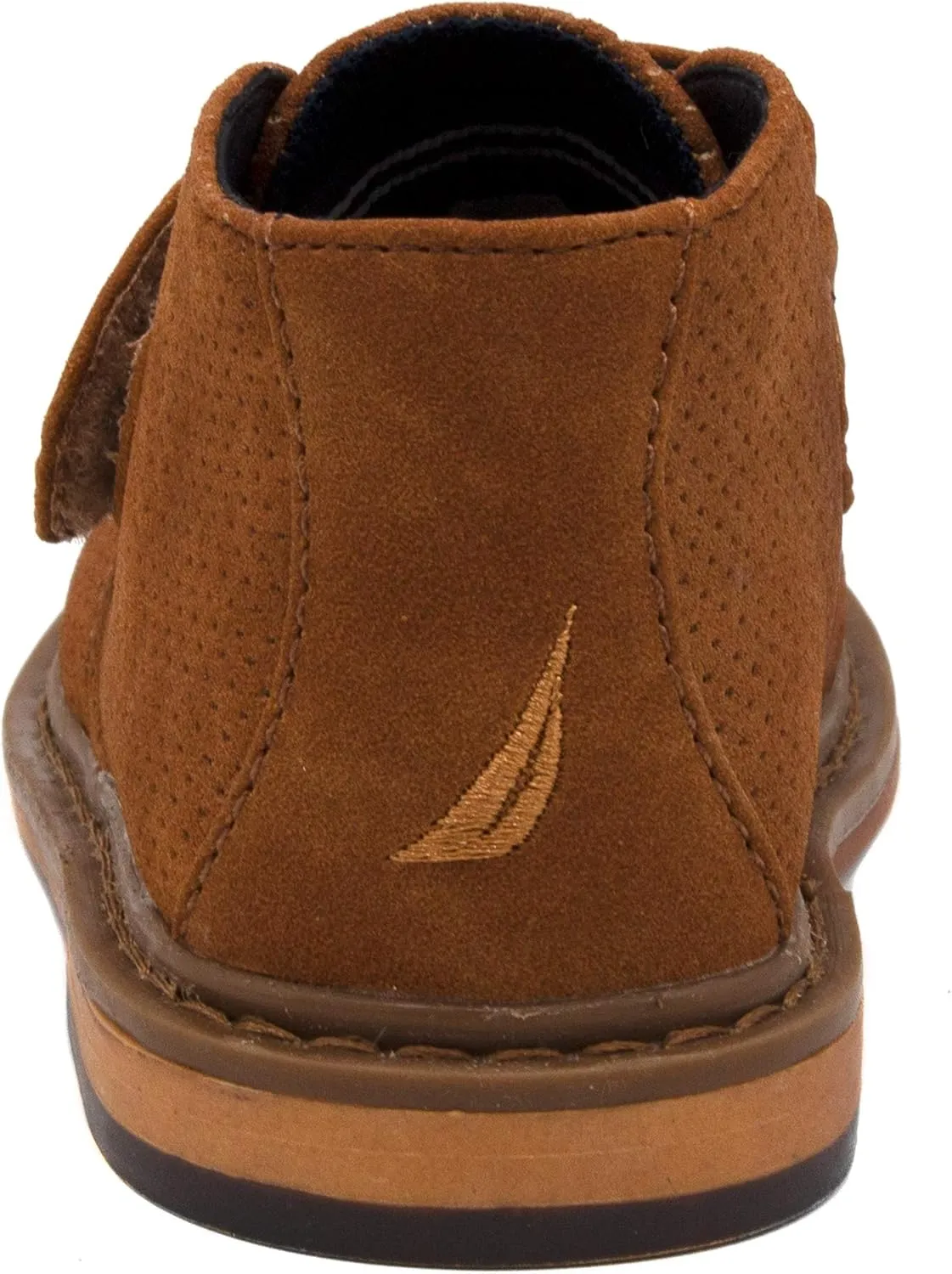 Nautica Kids Dress Chukka Boots - Boys Booties with Adjustable Strap (Toddler/Little Kids)