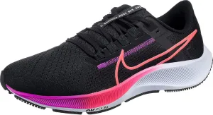 Nike Air Zoom Pegasus 38 Mens Running Trainers CW7356 Sneakers Shoes (UK 9.5 US 10.5 EU 44.5, Black Flash Crimson Off nior 011)